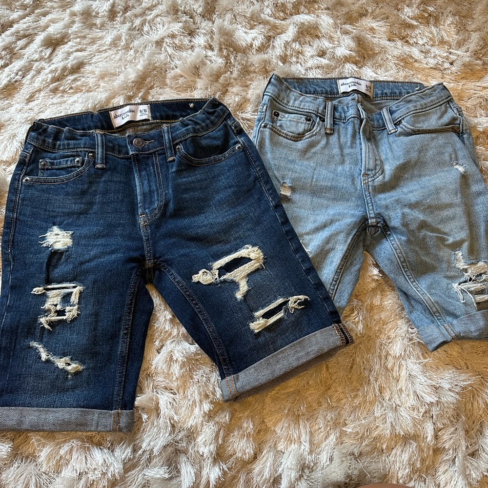 Set of 2 boys denim shorts